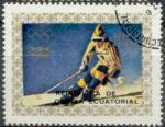Guinée Équatoriale 1976 - JO Innsbruck, Ski : slalom - YT 76C ° 