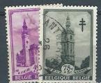 BELGIQUE -obl-1939-  cob n 521-522