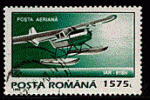 Roumanie 1995 - YT PA325 - oblitéré - hydravion