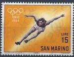 1964 SAINT MARIN 620** saut en longueur, issu de srie