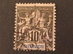 Runion 1892 - Y&T 36 obl.