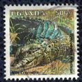 Ouganda 1995 Oblitr Used Animaux Crocodylus Niloticus Crocodile du Nile
