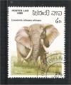 Laos - Scott 709  elephant