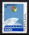 EUPT - 1976 - Yvert n 1310 - Lubrapex "76" : Emblme et salle d'exposition