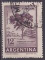 Timbre oblitr n 606B(Yvert) Argentine 1959 - Srie courante, forts