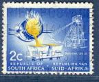 Afrique du Sud 1961 - oblitr - extraction de l'or