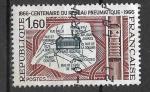 France - 1966 - YT n 1498  oblitr