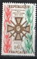 France 1965; Y&T n 1452; 0,40F,  cinquantenaire de la Croix de Guerre
