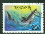 Tanzanie 1994 Y&T 1428 oblitr Faune - Poisson -Isurus