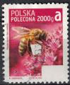 Pologne 2013 Oblitr Used Insecte Abeille Europenne Apis Mellifera SU