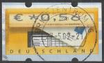 Timbre ATM oblitr n 6(Yvert) Allemagne 2002 - Bote aux lettres, 0,56