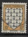 France - 1943 - YT n  573  oblitr
