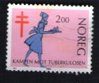 NORVEGE Oblitr Used Stamp Lutte contre la Tuberculose 1982