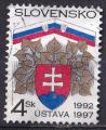 SLOVAQUIE - 1997 - Constitution - Yvert 245 Oblitr 