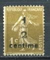 Timbre FRANCE 1932 - 37  Neuf **  N 279A  Y&T Impression faible de la surcharge