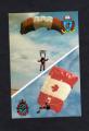 Carte postale : Sky Hawks ( quipe parachutisme forces canadiennes ) parachute