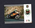 Carte postale moto Aermacchi GP 250 cc