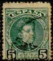Espagne/Spain 1901 - Alphonse XIII, 5 c - YT 213 