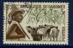 Rp. du Dahomey 1963 - YT 181 - oblitr - Peuhl