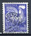 Timbre FRANCE Problitr 1960  Obl   N 119  Y&T  
