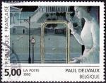 France 1992 Y&T 2781 oblitr  Paul Delvaux - B e lg iq u e