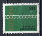 Timbre  ALLEMAGNE RFA  1971   Obl    N  538  Y&T   Europa 1971
