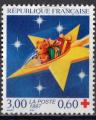 France 1997; Y&T n 3122a; 3,00F+0,60, Croix-rouge, ours livrant des cadeaux
