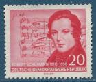 Allemagne de l'Est N265 Schumann 20p neuf sans gomme