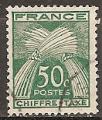 France - taxe n 69  obliter - 1943/1946