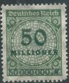 Allemagne - Empire - Y&T 0302 (*) - 1923 -