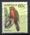 Australie 1980 - YT 696 - Oiseaux - Perroquet royal (Alisterus scapularis)