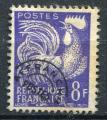 Timbre FRANCE Problitr 1953 - 59  Obl   N 109  Y&T  