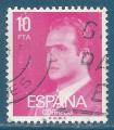 Espagne n2059a Juan Carlos 1er 10p rose carmin oblitr papier phosphorescent