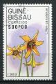 Timbre GUINEE BISSAU  1989  Obl   N 504  Y&T  Fleurs