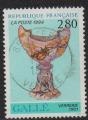 2854 - Verrerie d'Emile Gall - oblitr (cachet rond) - anne 1994