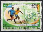 Haute Volta :  Y.T. 329 - Coupe du monde Munich 74 - oblitr - anne 1974