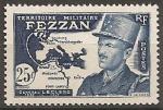fezzan - n 52  neuf/ch - 1949