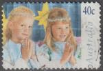 AUSTRALIE 1997 Y&T 1627 Two Angels - Christmas