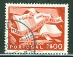 Portugal 1954 Y&T 808 oblitr Campagne ducation populaire