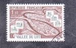 FRANCE N 1807 - OBLITERE - LA VALLE DU LOT