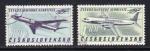 TCHECOSLOVAQUIE - CSSR - 1963 - YT. PA 57 / 58 - Avions de ligne