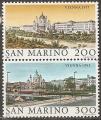 saint-marin - n 1027/1028  la paire neuve** - 1981