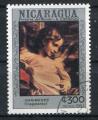Timbre du NICARAGUA  PA  1984  Obl  N 1062  Y&T  Peinture