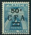 France : Runion, Taxe n 37 xx anne 1949