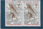 Timbre France Oblitr / 1968 / Y&T N1543 (x2).