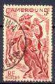 Timbre Colonies  Franaises CAMEROUN 1946 Obl N 289  Y&T Cavalier Cheval 