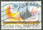 Finlande 1983 - Europa, fusion clair du cuivre, obl./used - YT 890 