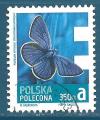 Pologne N4322 Papillon oblitr