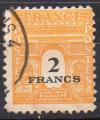 FRANCE N 709 o Y&T 1945 Arc de triomphe