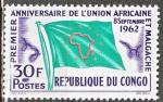  	CONGO N 152 de 1962 neuf ** TB cot 1,35